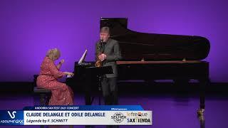 Claude Delangle et Odile Delangle plays Legende by F. SCHMITT