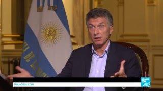 Exclusivo - Entrevista con el Presidente argentino Mauricio Macri