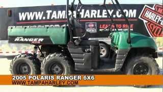 USED 2005 Polaris Ranger 6X6 UTV for sale