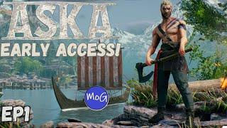 New Open World Viking Survival Game With Good AI Villagers! ASKA PC Gameplay | Episode 1