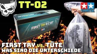 TT02 First Try Kit vs TT02 Baukasten Unterschiede und Vorteile Unboxing
