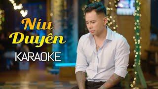 Níu Duyên - Lê Bảo Bình - Karaoke Hạ Tone