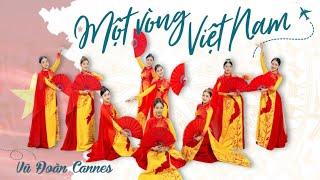 Vũ Đoàn Cannes | Múa Áo Dài | Một Vòng Việt Nam - Tùng Dương