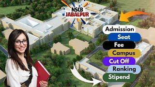 NSCB Jabalpur College Review | Fee | Cut Off | Seats #mbbs #neet #nscbjabalpur