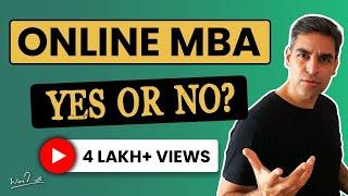 Is an Online MBA worth it? | Ankur Warikoo