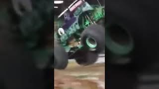 Insane Grave Digger Crash! #crazy #monsterjam #monstertruck #insane #extreme #gravedigger #2022