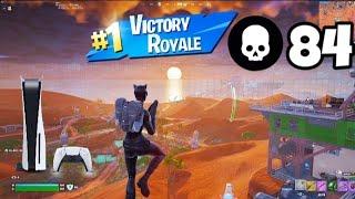 84 Elimination Solo Vs Squads "Zero Build" Gameplay Wins (Fortnite chapter 5 Season 4)