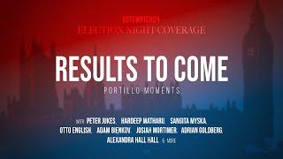 RESULTS TO COME: Portillo Moments - Votewatch24 LIVE With Peter Jukes, Hardeep Matharu & Many More