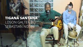 Tiganá Santana com Ldson Galter e Sebastian Notini | #EmCasaComSesc