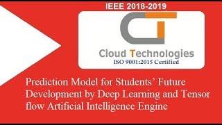 Prediction Model for Students’ Future Development by Deep Learning| Python Projects