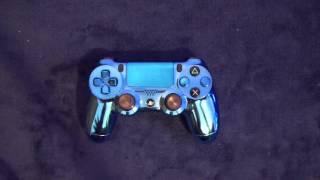 Review Of My Daddyezee Custom Chrome blue PS4 Controller