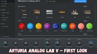 Arturia Analog Lab V - First Look