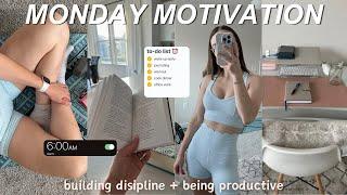 MONDAY MOTIVATION: 6am morning routine, productive work day in my life, healthy habits + WISKII haul