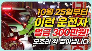 10월부터 이런 차량 모두 무조건 잡아냅니다 [3가지 특별 단속 + 1가지 꿀팁]