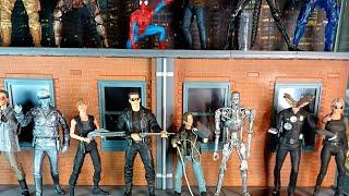 Let's Build! The Neca | STREET SCENE DIORAMA | Unboxing & Review !! #neca #actionfigures #fnf