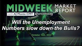 Will tomorrow's Unemployment Number slow down the Bulls? - Midweek Market Report with AJ Monte CMT