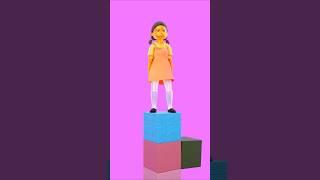 JUMP TO LIVE SQUID GAME GIRL DOLL #shorts #squidgame | Maheshwar Gamerz