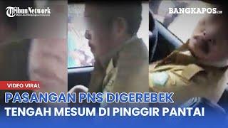 Pasangan Berseragam PNS Digerebek Tengah Mesum di Pinggir Pantai