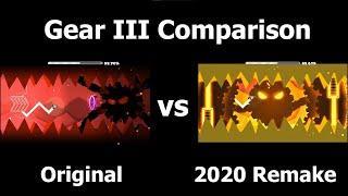 "Gear III" vs "Breakout" (Gear III 2020 Remake) | Comparison Video | Geometry Dash