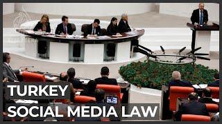 Turkey passes controversial bill tightening grip on social media