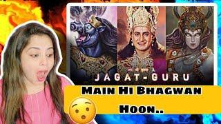 SHREE KRISHNA SHORTS & ATTITUDE VIDEOS REACTION | MAHABHARAT | NAKHREWALI MONA