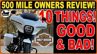 2024 HARLEY DAVIDSON Street Glide 500 Mile OWNERS REVIEW!