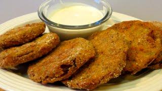 Homemade Fried Green Tomatoes - Crispy Not Soggy