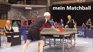 Tischtennis-Senioren-EM 2019 in Budapest– meine Rückhand Topspin-Optimierung  für Budapest