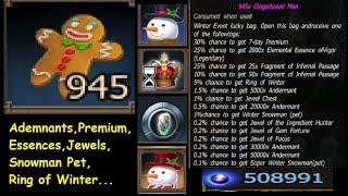 Drakensang Online - OPEN 999 Gingerbread Man - Winter Premium Cookies!