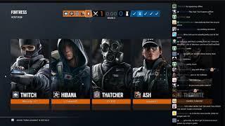 Rainbow 6 Siege Gameplay #1 01-14-19