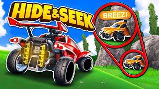 Rocket League YOUTUBERS vs HIDE & SEEK