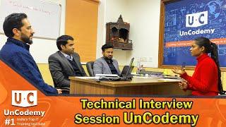 Technical Interview Session | Uncodemy - Best IT Training Institute