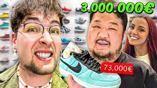 BYRE y ARI GELI VISITAN la MAYOR COLECCION de ZAPATILLAS DEL MUNDO!! (+3.000.000$)