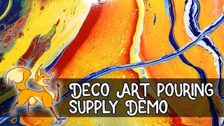 DecoArt NEW pour painting supplies!