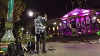 Worst cover - R U Mine - #sorry Artic monkey  #busking #melbourne #australia #26 #april #2022