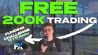 How to get FUNDED by Prop Firms FOR FREE! $200K Give-Away