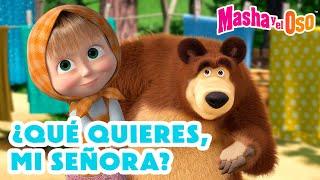 Masha y el Oso Castellano  ¿Qué quieres,mi señora?  Colección de dibujos animados 