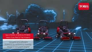 Toro animated LT series video: LT2240, LT3340 and LT-F3000