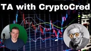 Crypto Technical Analysis with CryptoCred - His approach to Bitcoin TA