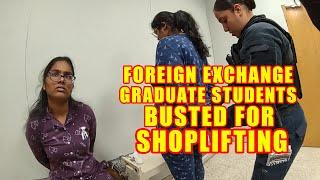 Bodycam Footage - Foreign Exchange Graduate Students Arrested for Shoplifting