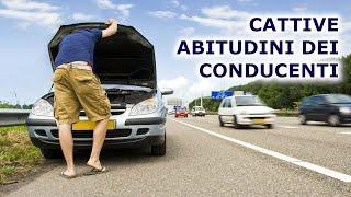 Cattive abitudini dei conducenti che uccidono l'auto. TOP 5 dei più comuni