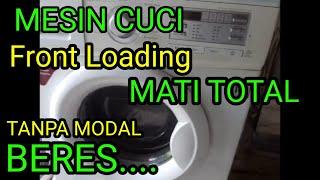 MESIN CUCI LG FRONT LOADING MATI TOTAL!! TANPA MODAL BERES!! BEGINI CARA MUDAH PERBAIKINYA