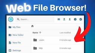 How to Access Server Files in a Web Browser (with filebrowser)