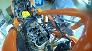 KTM 690 Valve & Rocker Check