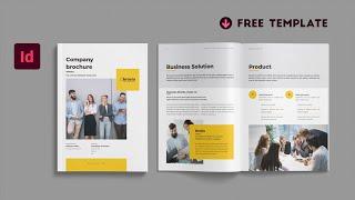 Free Brochure Template for InDesign