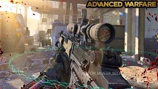 Advanced Warfare Gameplay -  M14 EBR Assault Rifle Cut Weapon Advanced Warfare Gameplay