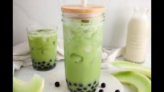 Honeydew Bubble Tea