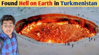 Mysterious Door to Hell Darvaza Gas Crater (Turkmenistan )