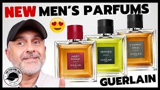 New GUERLAIN MEN'S PARFUMS Review | Habit Rouge Parfum, L'Homme Ideal Parfum + Vetiver Parfum