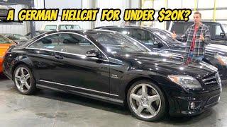 I bought this RARE Mercedes CL65 AMG V12 for over 90% off MSRP! Hellcat power for SUPER CHEAP!